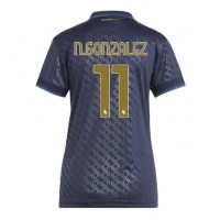 Camiseta Juventus Nicolas Gonzalez #11 Tercera Equipación Replica 2024-25 para mujer mangas cortas